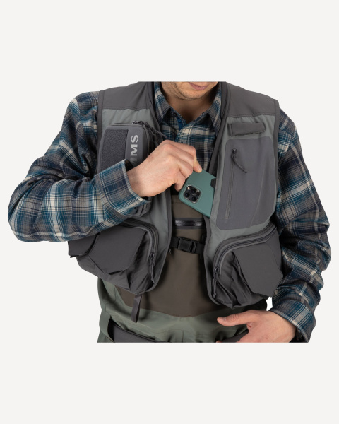 Жилет Simms Freestone Fishing Vest (Мужской; XL; Pewter)
